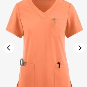 Coral Haze Women's Scrub Top and Jogger Scrub Pants